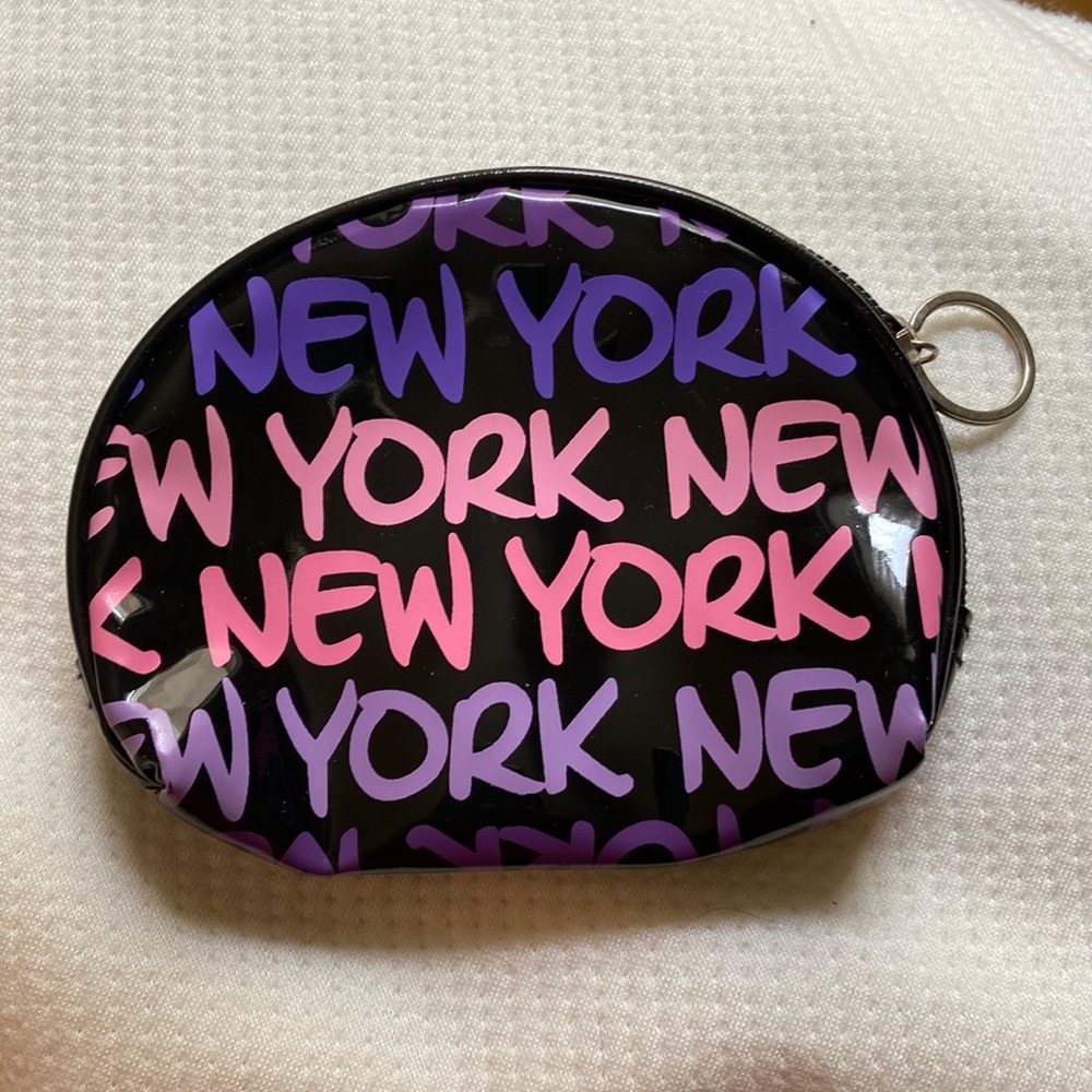 Small New York Plastic Coin Purse